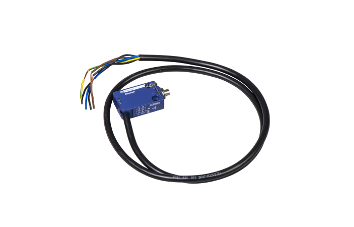 Jungiklis galinis 1nc+1no nuspaudžiamas su 1m kabeliu XCMD2110L1 - TELEMECANIQUE