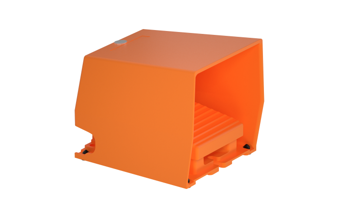 Jungiklis kojinis 1no+1nc IP66 su dangčiu oranžinis XPER Harmony - SCHNEIDER ELECTRIC