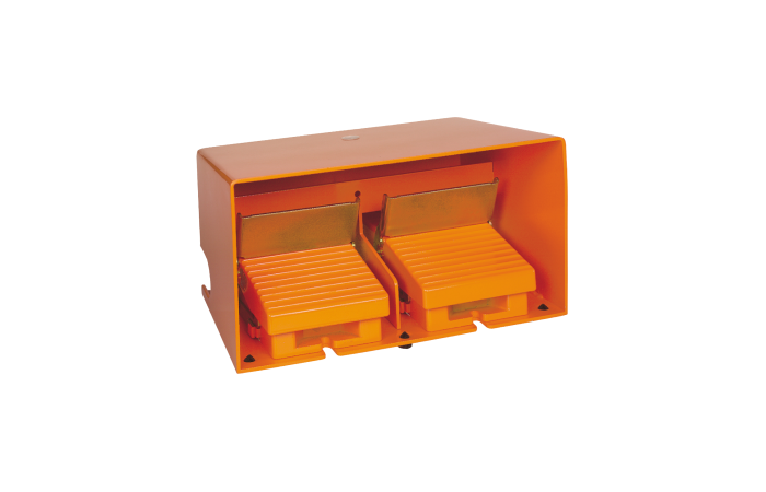 SAUG. PEDALAS SU TRIGERIU 2X2N/C+1N/O ORANŽ., XPER5100D, CONTROL & SIGNALLING, PUSH BUTTONS, PILOT LIGHTS & CONTROLS, FOOT SWITCHES METAL - SCHNEIDER ELECTRIC (pavadinimas tikslinamas)