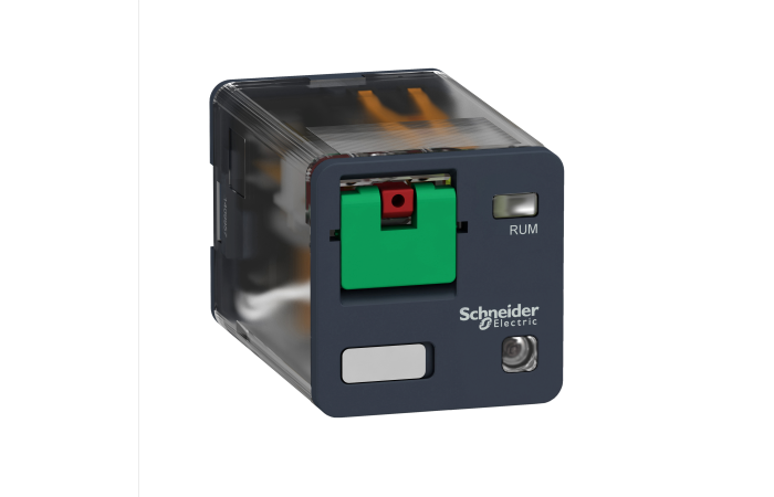 Relė tarpinė 3co 10A 230V AC su LED RUM Harmony - SCHNEIDER ELECTRIC