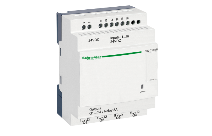 Relė programuojama 10 I/O 24V DC 6DI 4 relių be ekrano Zelio Logic - SCHNEIDER ELECTRIC