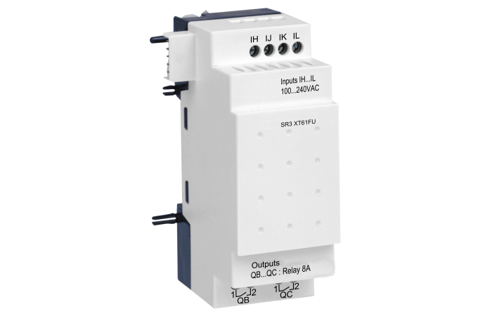 Modulis išplėtimo 6 I/O 100-240V AC 4DI 2 relių Zelio Logic - SCHNEIDER ELECTRIC