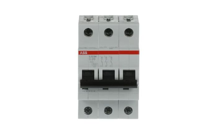 Automatas 3P 20A C 10kA S203M-C20 - ABB