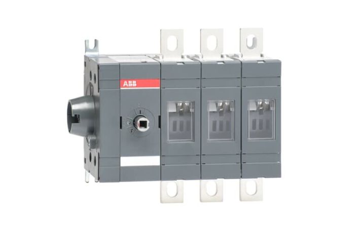 Kirtiklis 3P 250A be rankenos kairinis OT250ES03 - ABB