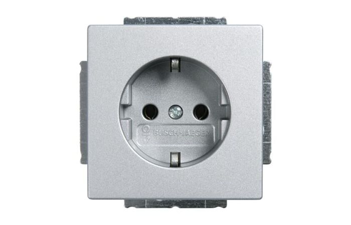 Lizdas p/t SCHUKO alusilber 16A 250V 20EUC-83 FUTURE - ABB