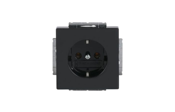 Lizdas p/t SCHUKO be rėmelio antracito spalvos 16A 250V 20 EUC-81 Future Linear - ABB
