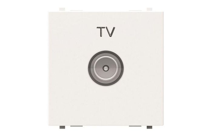 Lizdas p/t TV galinis baltos spalvos 2 modulių N2250.7 BL Zenit - ABB
