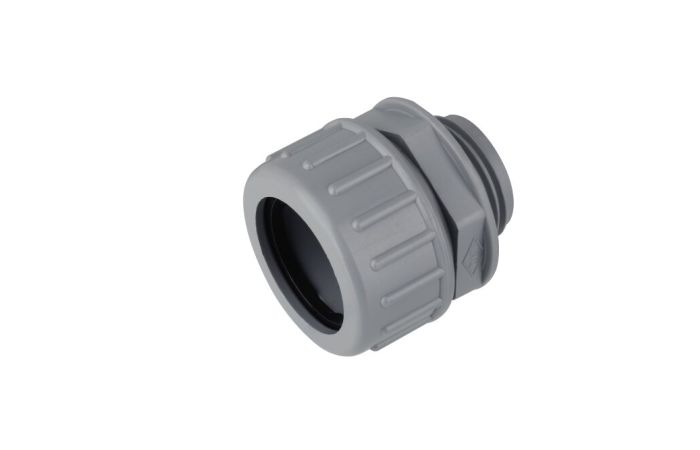 Sandariklis vamzdžiui gofruotam M16 D16 FKV-E, pilkas PA6 - FRANKISCHE