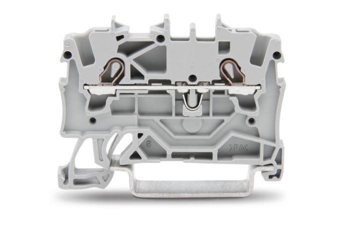 Gnybtas 1.5mm2/4.2mm pilkas ant bėgelio - WAGO