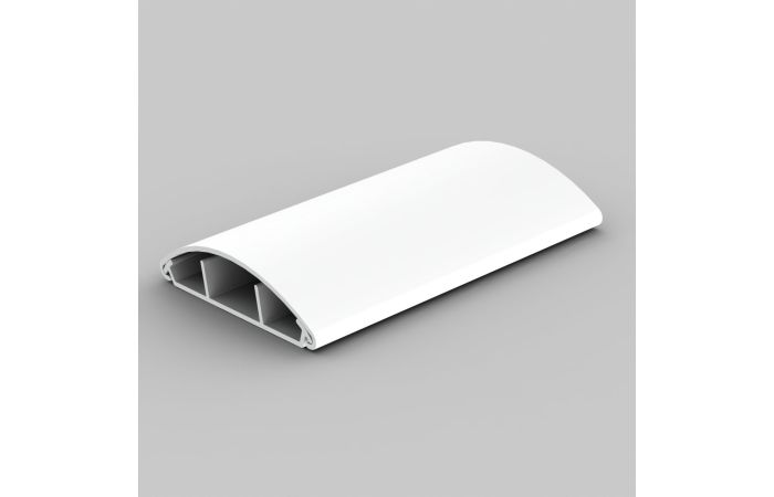 Kanalas grindinis 20x74mm klijuojamas antibakterinis baltos spalvos [2m] - KOPOS KOLIN