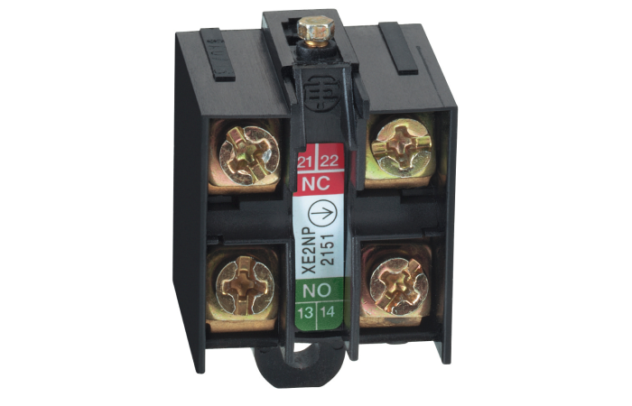 Kontaktas galiniam jungikliui 1nc+1no XE2NP2151 - TELEMECANIQUE