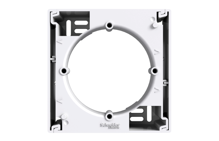 Dėžutė v/t [81x81x40] IP20 prailginimo balta Asfora - SCHNEIDER ELECTRIC