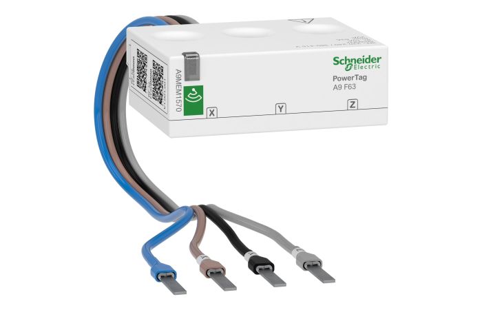 Jutiklis energijos apskaitai 3P+N 63A PowerTag Acti9 - SCHNEIDER ELECTRIC