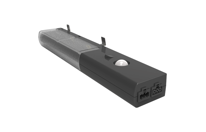 Lempa LED be lizdo su būvio jutikliu 10W 4000K 640lm 230V AC juoda - SCHNEIDER ELECTRIC