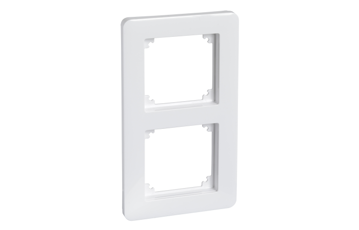 Rėmelis dvigubas baltas Exxact Primo - SCHNEIDER ELECTRIC