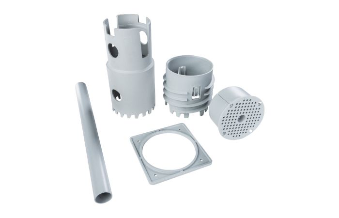 Plok&scaron;tė montavimo [73x80] į fasado &scaron;iluminę izoliaciją su laikikliu ir rankiniu gręžimu - KOPOS KOLIN