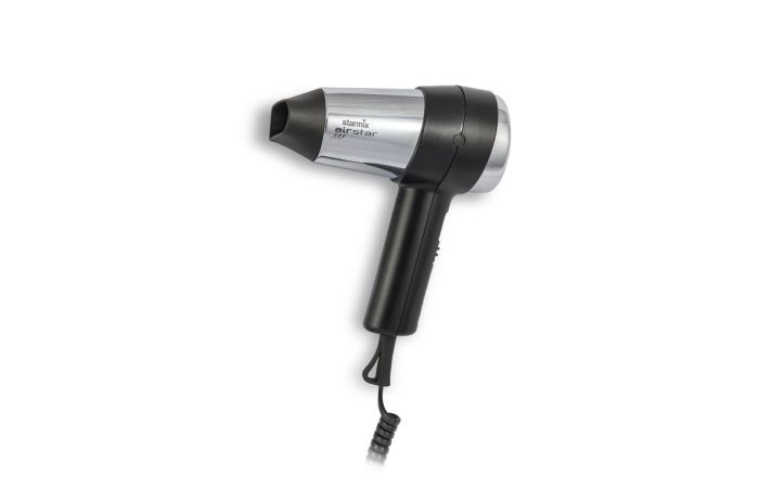Džiovintuvas plaukų rankinis šaltas/0.8/1.6kW 2 greičių 230V juodas/chromuotas TFC 16 - STARMIX