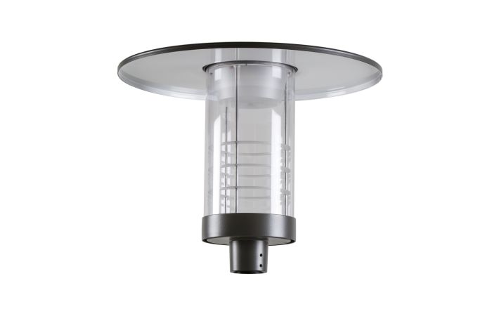 Šviestuvas parko LED 36W IP65 3000K 4130lm šviesiai pilkas su 5.5m kabeliu H05RR-F 2x1.5 MAESTRO MAE40LGH/3K IP65 36W/830 PC GH - ENSTO