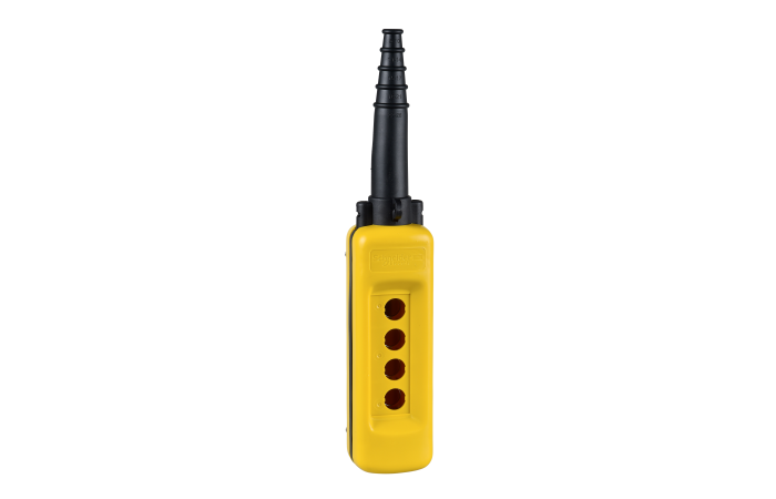 Postas valdymo 4 mygtukų nešiojamas tuščias IP65 geltonos spalvos XACA Harmony - SCHNEIDER ELECTRIC