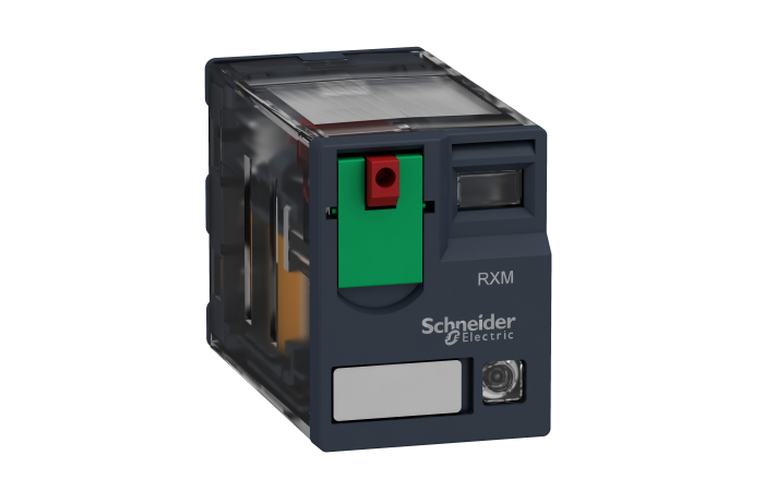 Relė tarpinė 2co 12A 230V AC su LED RXM Harmony - SCHNEIDER ELECTRIC