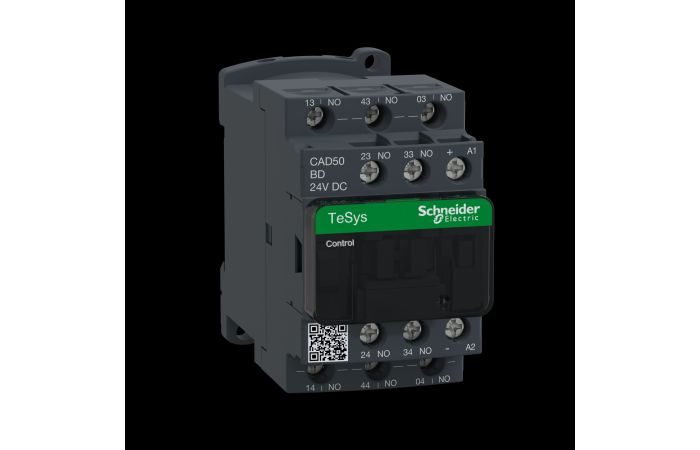 Relė kontaktorinė tarpinė 5no 24V DC CAD TeSys - SCHNEIDER ELECTRIC