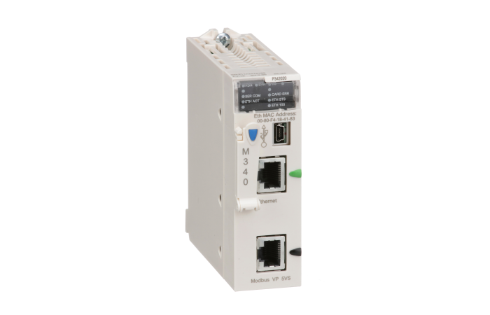 Procesorius CPU340-20 Modbus Ethernet 1024DI/DO 256AI/AO M340 Modicon - SCHNEIDER ELECTRIC