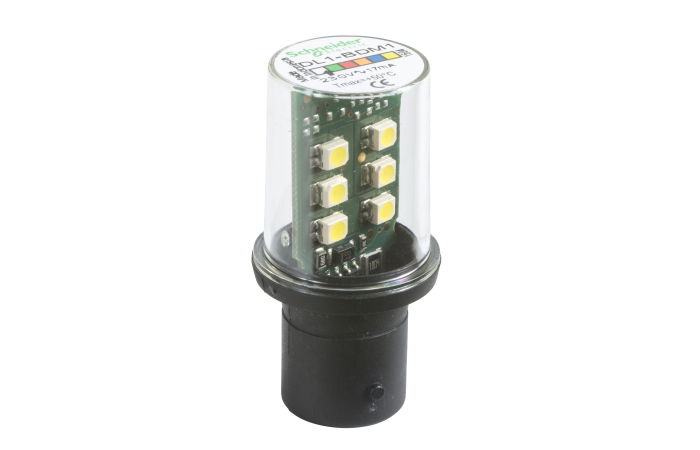 Lempa indikacinė LED BA15d 230V AC XVB Harmony - SCHNEIDER ELECTRIC