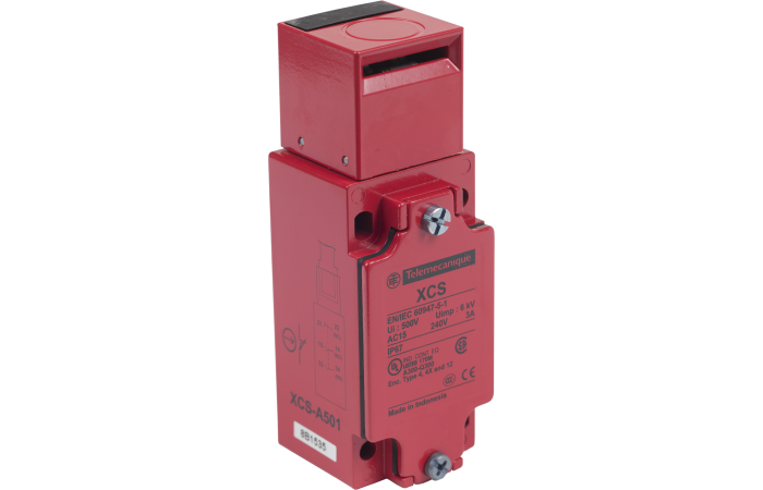 Jungiklis galinis saugos 2no+1nc Pg13 IP67 XCSA501 - TELEMECANIQUE