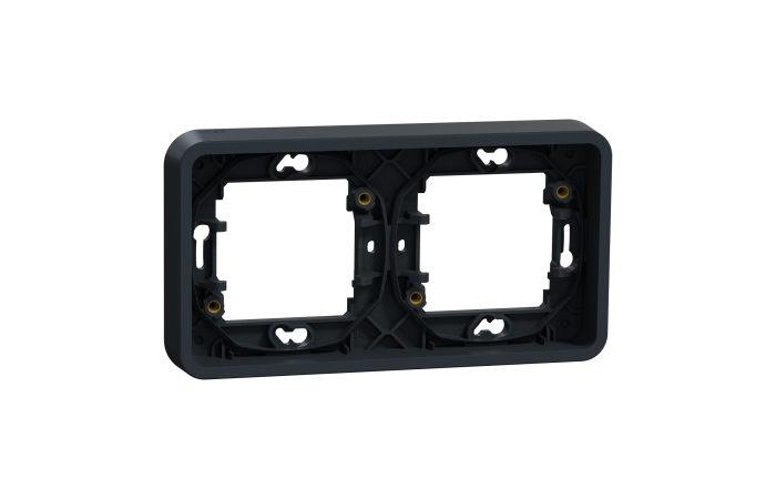Rėmelis dvigubas horizontalus antracito spalvos IP55 Mureva Styl - SCHNEIDER ELECTRIC