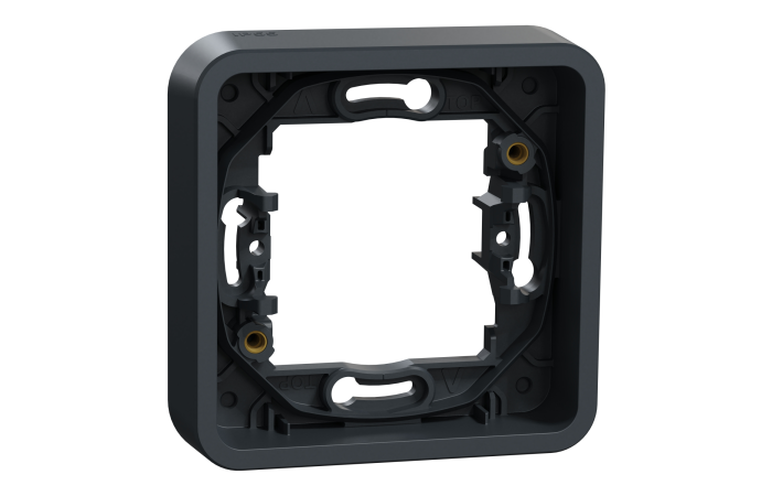 Rėmelis viengubas antracito spalvos IP55 Mureva Styl - SCHNEIDER ELECTRIC