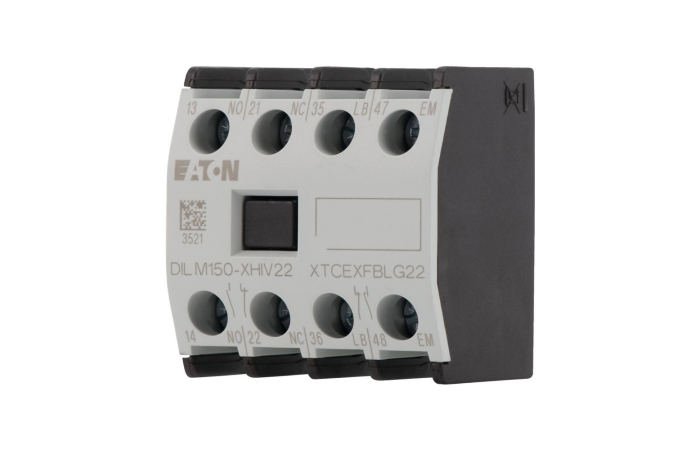 Kontaktas papildomas 2no+2nc ant viršaus [DILM40-170] DILM150-XHIV22 - EATON