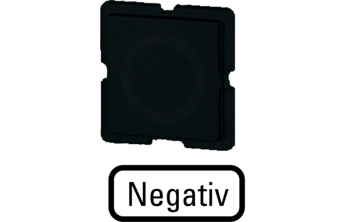 Plokštelė mygtukui juoda "-" 38TQ25 - EATON