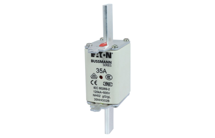 Saugiklis 35A 120kA 500V AC gL/gG NH02 - EATON
