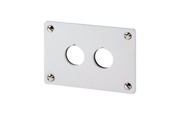 Plokštė montažinė 72x105mm 2 skylių M22-E2 - EATON
