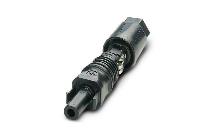 Jungtis lizdas greito jungimo saulės moduliui 2.5-6mm2 1100V DC 35A IP68 Ø5.5-8mm Solar, PV-C3F-S 2.5-6 (+) SUNCLIX - PHOENIX-CONTACT