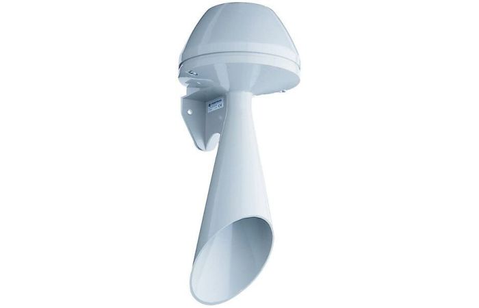 Sirena garsinė 230V AC 108dB IP55 pilka WM - WERMA