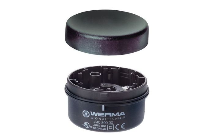 Pagrindas švyturėliui juodos spalvos CAGE Clampe RM - WERMA