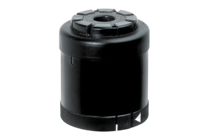 Sirena garsinė 24V AC 105dB IP40 juoda BK - WERMA