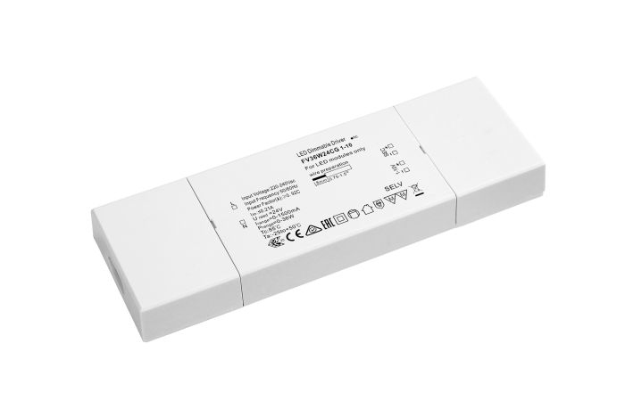 Transformatorius LED 36W 24V IP20 170x57x18 dimeriuojamas Power supply IP20 CP 36W/24V DIM - NORTHCLIFFE