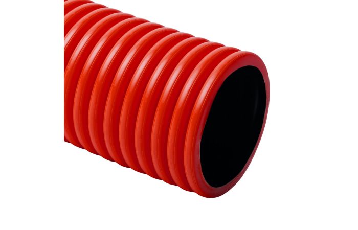 KOPODUR® - standus dvigubas gofruotas vamzdis (raudonas) - KOPOS KOLIN (pavadinimas tikslinamas)