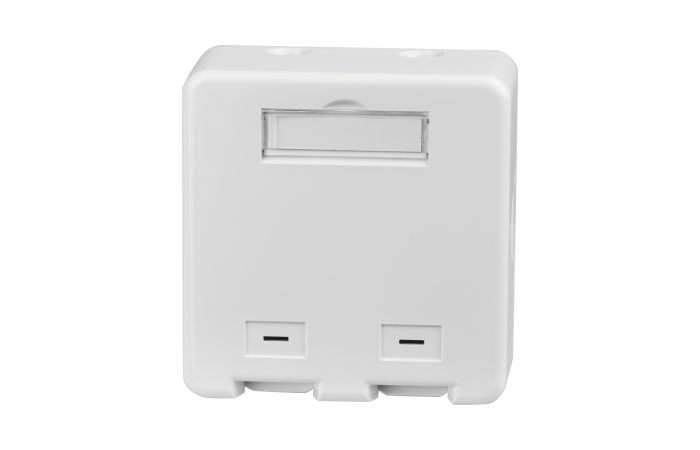 Dėžutė v/t dviguba RJ45 keystone lizdams - EFB-ELEKTRONIK