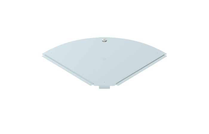 Dangtis 90 laipsnių kampui su fiksatoriumi cinkuotas RBD 90 300 FS - OBO BETTERMANN