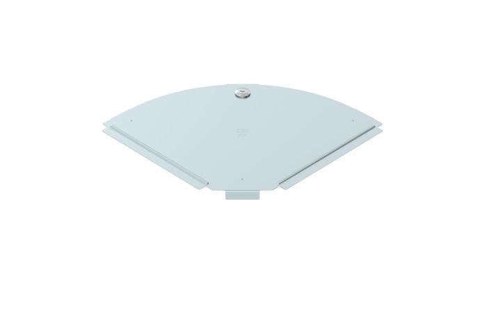 Dangtis 90 laipsnių 200mm kampui su fiksatoriumi cinkuotas RBD 90 200 FS - OBO BETTERMANN