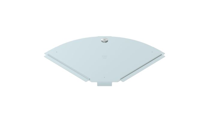 Dangtis 90 laipsniu kampui 200mm su fiksatoriumi dvigubo cinkavimo RBD 90 200 DD - OBO BETTERMANN