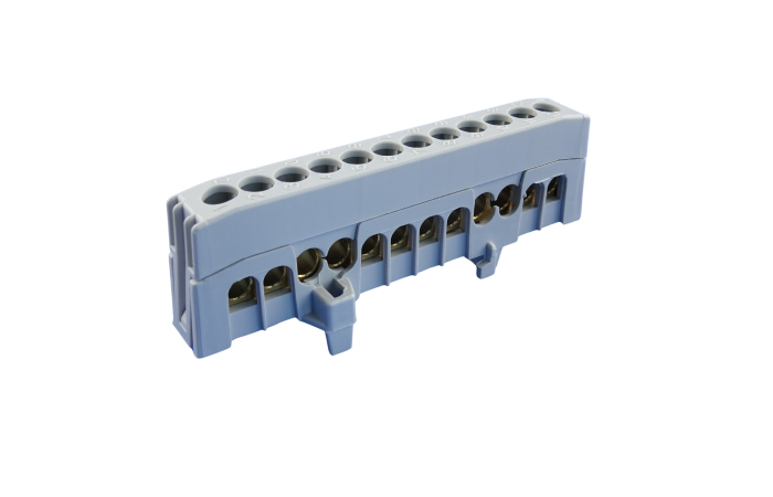 Gnybtas 12x16mm2 pilkas izoliuotas A12-F2 - POLLMANN