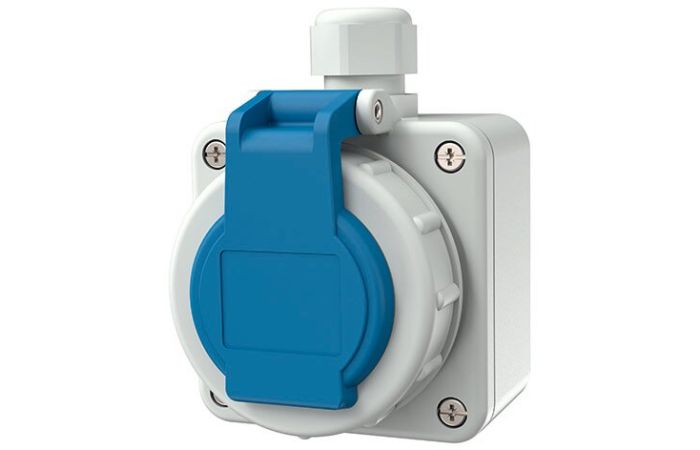 Lizdas v/t SCHUKO 3P 16A 230V IP68 - MENNEKES