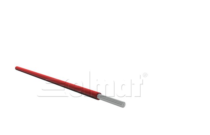 Laidas SiAF 1.0mm2 300/500V silikoninis +180C karščiui atsparus juodas [matuojamas] - ELMAT