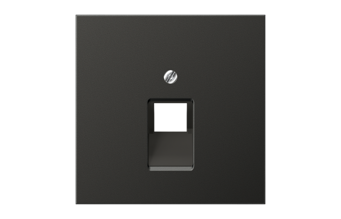 Dangtelis viengubas UAE lizdui aliumininis antracito spalvos LS - JUNG