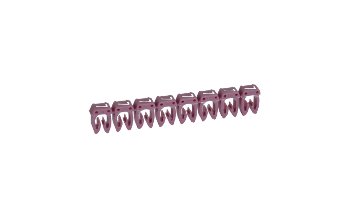 Markiruotė "7" laidui užspaudžiama 0.5-1.5mm2 balta/violetinė - LEGRAND