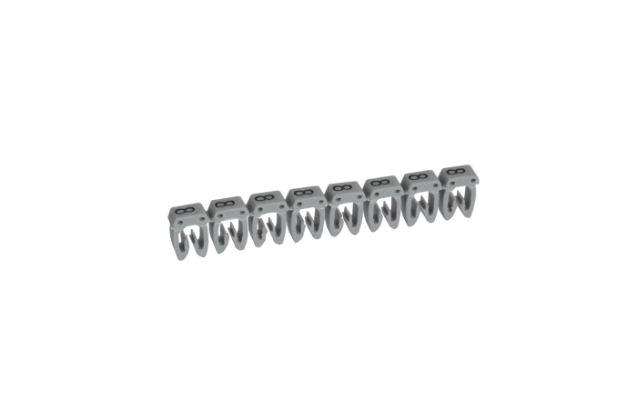 Markiruotė "8" laidui užspaudžiama 1.5-2.5mm2 juoda/pilka - LEGRAND